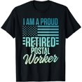 thumbnail image 1 of Retired Postal Worker Mailman Retirement T-Shirt, 1 of 4