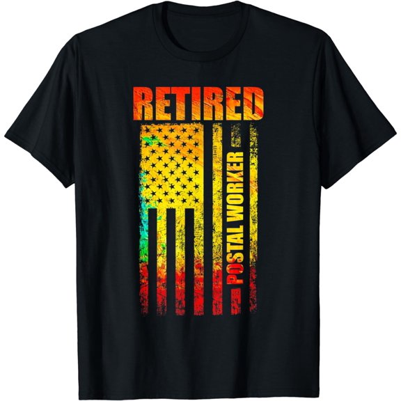 Retired Postal Worker Mailman Retirement T-Shirt