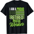 thumbnail image 1 of Retired Postal Worker Mailman Retirement T-Shirt, 1 of 4