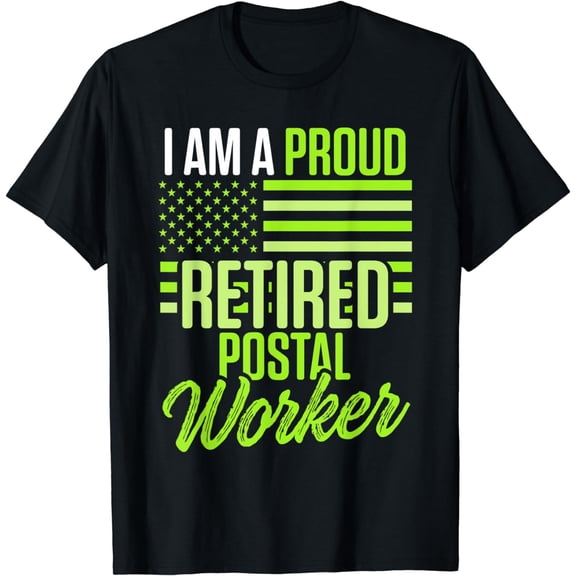 Retired Postal Worker Mailman Retirement T-Shirt