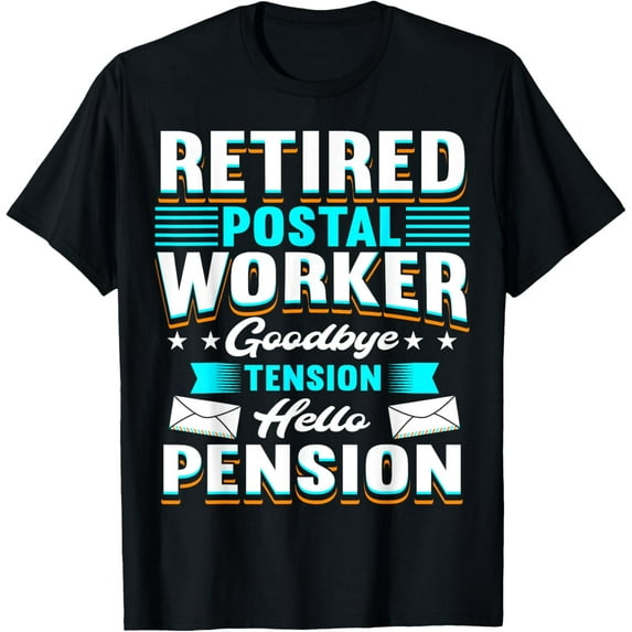 Retired Postal Worker Mailman Retirement T-Shirt