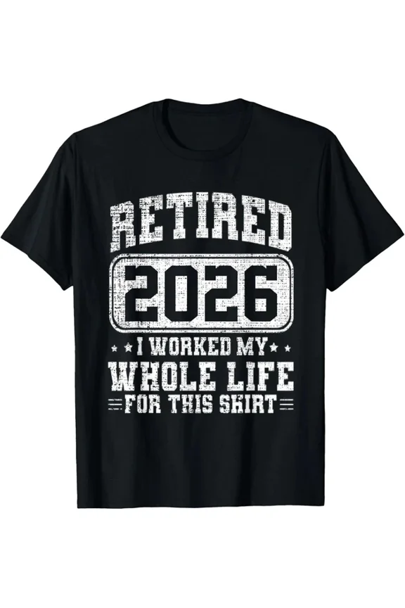 Retired Retirement Celebration Graphic Design Everyday T-Shirt