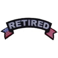 thumbnail image 1 of Retired Small Rocker Patch With American Flag Tips, 1 of 5