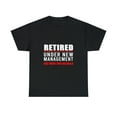 thumbnail image 1 of "Retired State Trooper: Retirement Thin Blue Line US Flag" T-shirt, 1 of 1