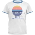 thumbnail image 1 of Retired Surf's Up Beach Bum 2009 Mens Ringer T Shirt White-Sky LG, 1 of 1
