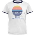 thumbnail image 1 of Retired Surf's Up Beach Bum 2011 Mens Ringer T Shirt White-Navy LG, 1 of 1