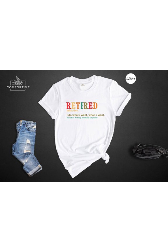 Retired Teacher Definition Retirement Party Legend T-Shirt - All Size S-5XL