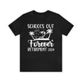 thumbnail image 1 of Retired Teacher Schools Out Unisex Teacher Shirt, 1 of 4