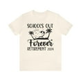 thumbnail image 1 of Retired Teacher Schools Out Unisex Teacher Shirt, 1 of 7