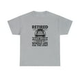 thumbnail image 1 of Retired Truck Driver Shirt, Gift For Trucker T-Shirt, Big Rigs - ID: 2113, 1 of 7