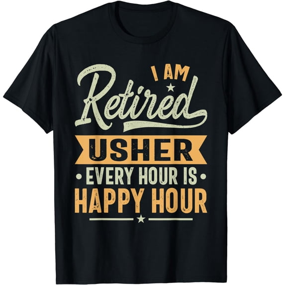 Retired Usher Gift Ideas - Usher Retired, Gifts T-Shirt mens t hirt men,black,women,misfits,journey ,boys