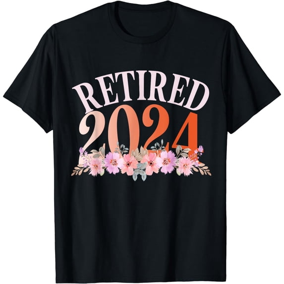 Retirement 2024 Women Retired 2024 Not My Problem Anymore T-Shirt