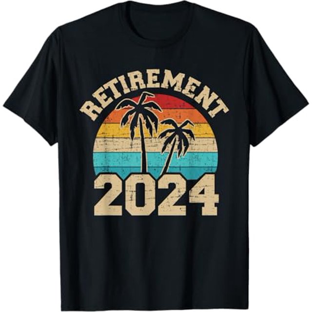 Retirement 2024 not my problem anymore vintage retired TShirt
