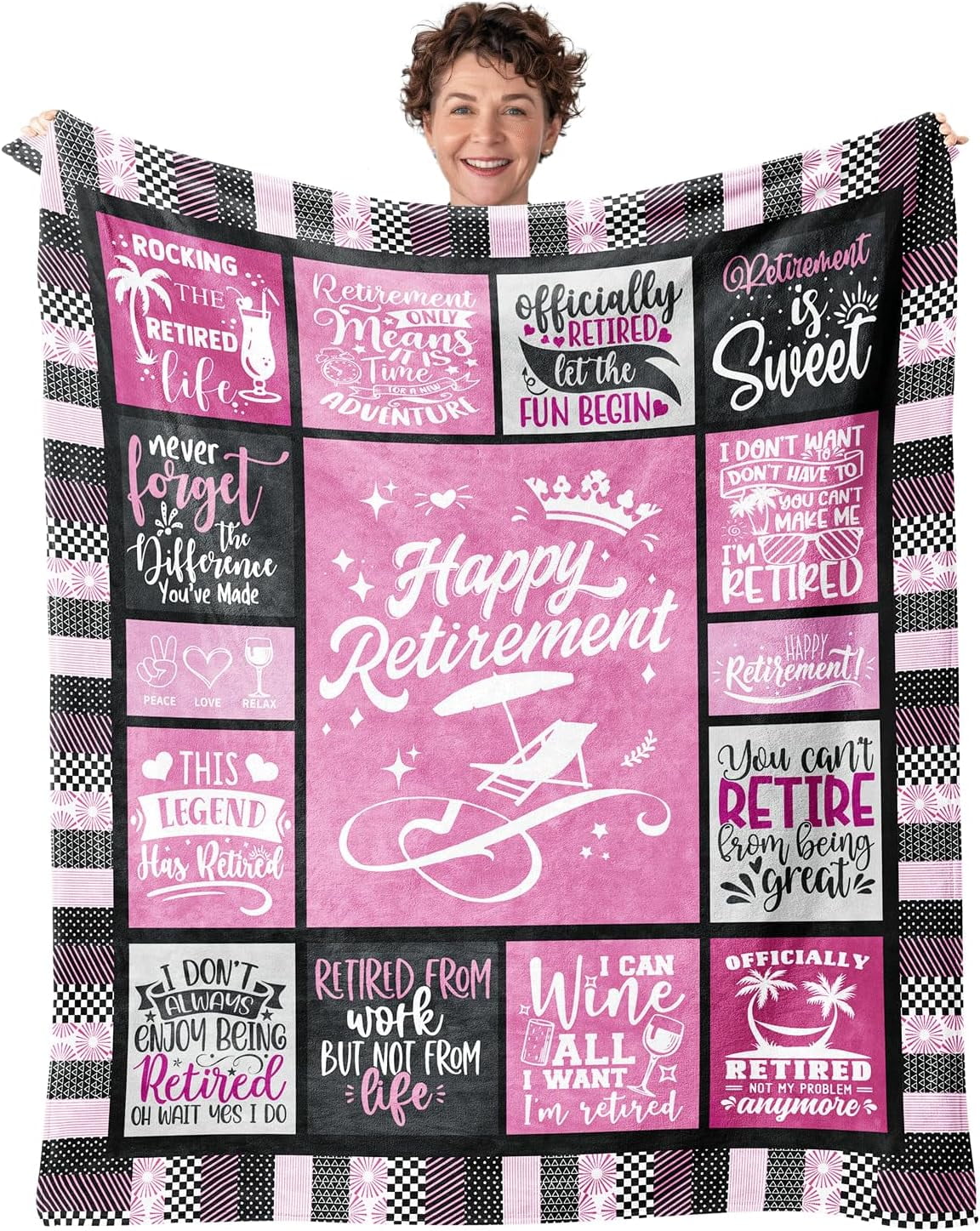 Retirement Blanket Retirement Gifts for Women 2024 Best Retirement