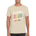 thumbnail image 1 of Retirement Class of 2025 Teacher Countdown School Goodbye Graphic T-Shirt, for men & women, up to size 5XL, 1 of 3