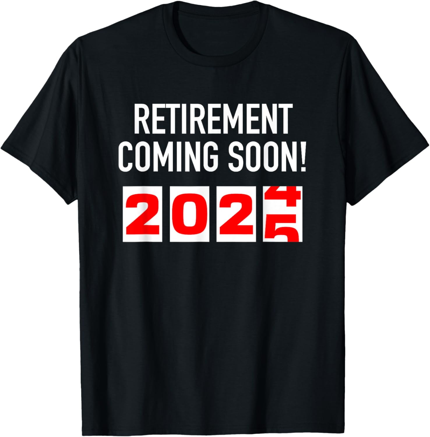Retirement Coming Soon 2025 Soon to Be Retired Countdown TShirt