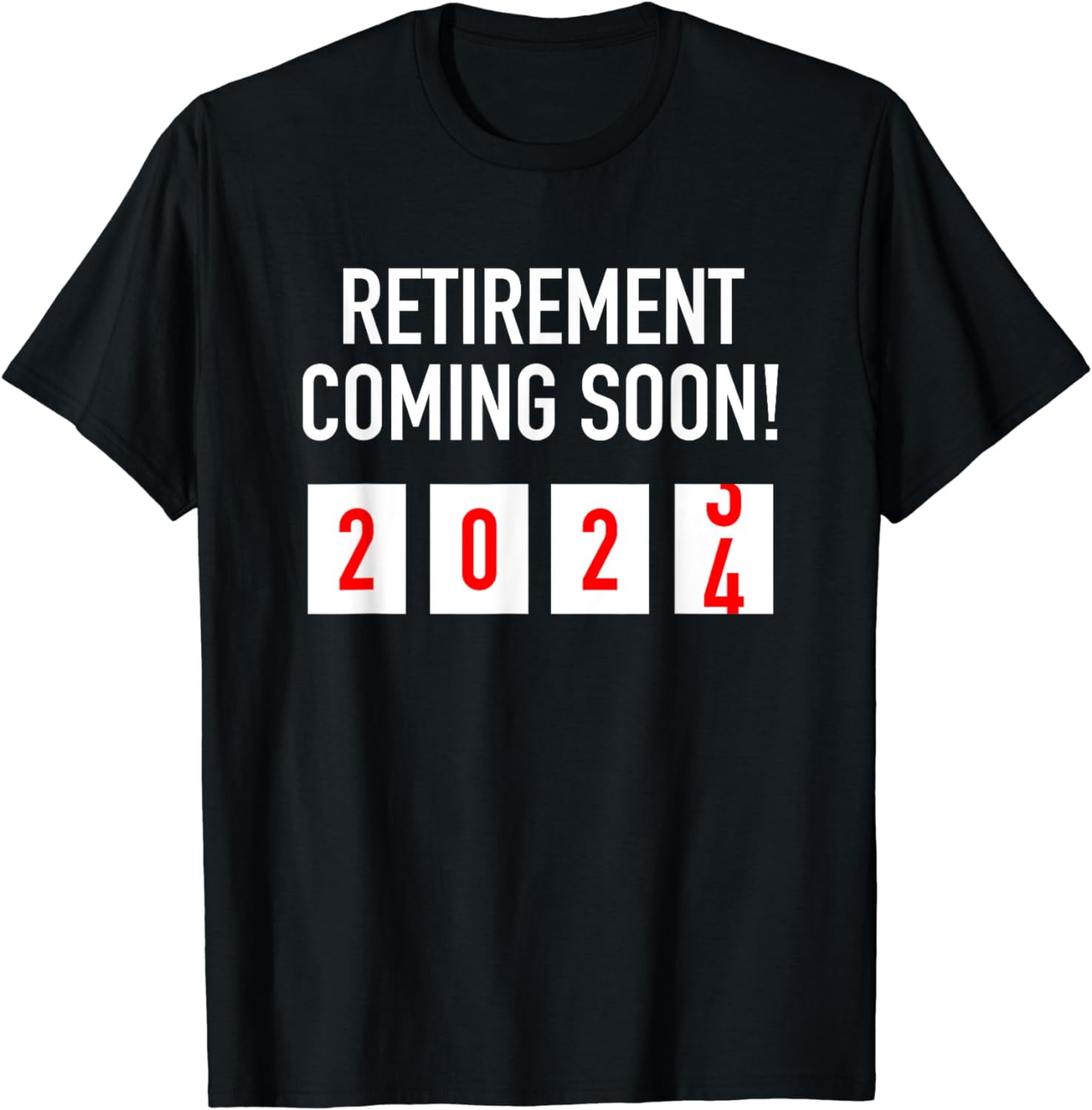 Retirement Coming Soon Countdown 2024 TShirt