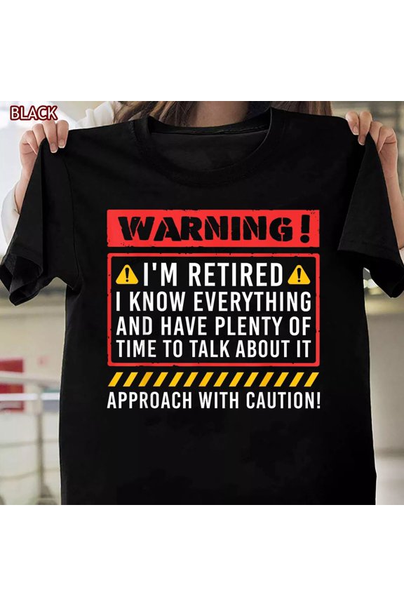 Retirement Design For Men Women Retiree Retired Retire T-Shirt