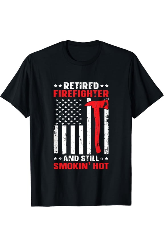 Retirement Fireman & Fire | Firefighter Retired 2022 T-Shirt mens t shirt,black,women,funny,misfits,men,journey