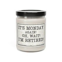 Retirement Gift, Funny Retirement Candle from Coworker and Friends