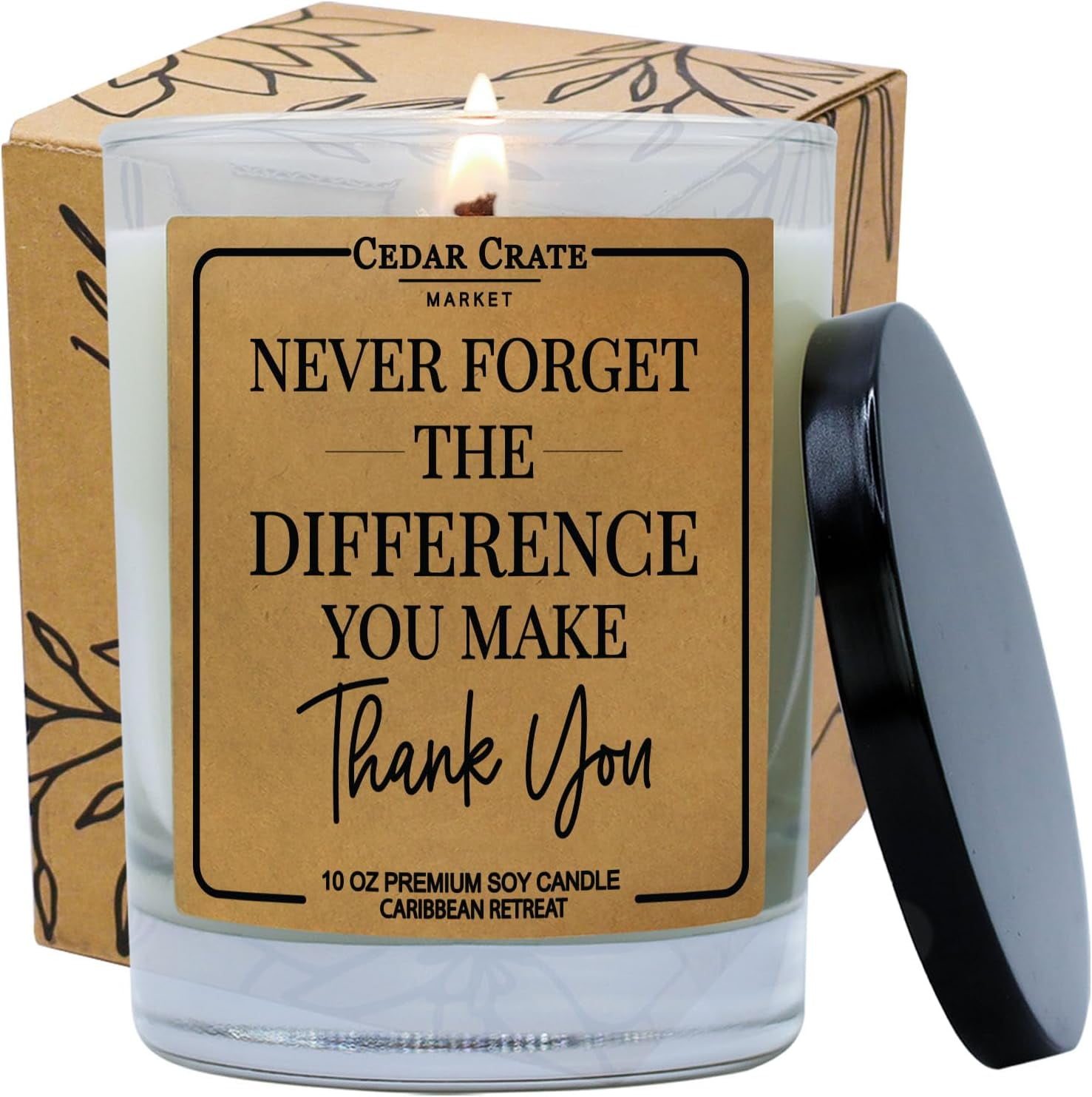Always Remember the Difference You Make - Meaningful Coworker Leaving Gift - Gift for Someone in Caring Role
