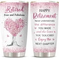 thumbnail image 1 of Retirement Gift for Woman 2025 Tumbler 1PC, Best Retirement Gifts Ideas, Retirement Gifts Mug, Retired Gifts for Women, Retirement Party Decorations, Farewell Gifts for Coworkers Cup 20oz, 1 of 6