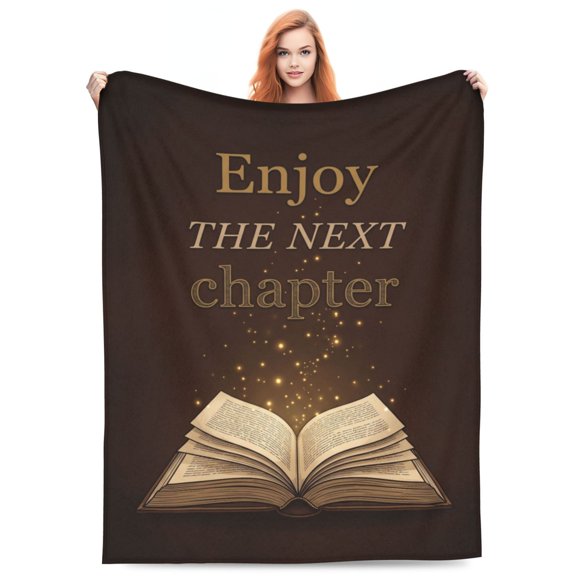 Retirement Gift for Woman, Retirement Throw Blanket for Men Women, New Beginning Gift for Women, Graduation Gift for Her, Farewell Going Away Goodbye Gift for Coworkers 50x40