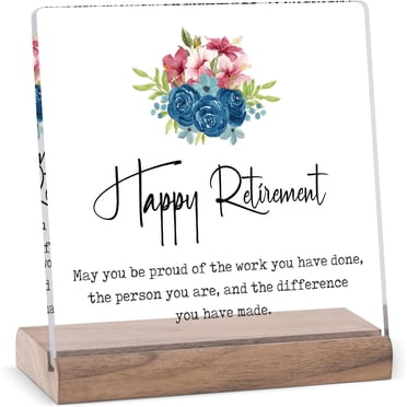 Ornament Retirement Gifts For Woman Men Coworker Nurses Teacher Ornament Heart Plaque Happy Retirement Thank You Decorations 1pc 0ad710ac 2e77 4e60 9e6a Aeb0caafd0a4.b80f903aa0f9f22b492957c2d4f545b6