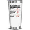 thumbnail image 1 of Retirement Gifts For Women 2024 - Happy Retirement Party Decorations - Farewell Gifts, Coworker Leaving Gifts, Goodbye Gifts For Coworkers, Friends - 20 Oz Tumbler, 1 of 6