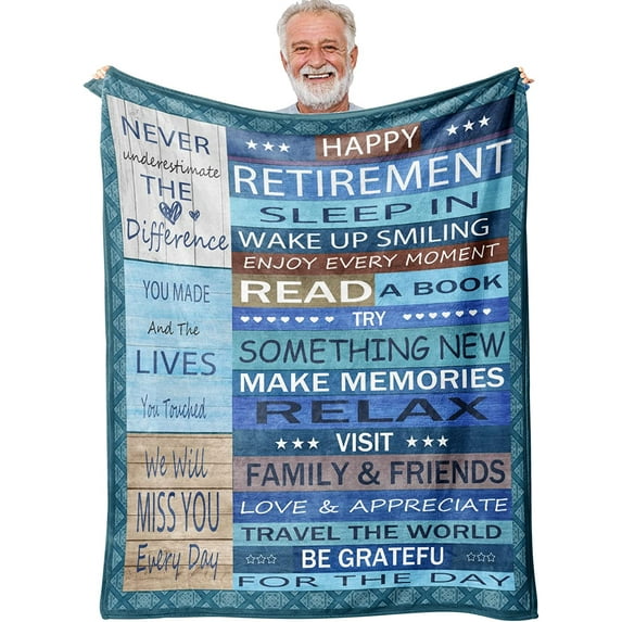 Retirement Gifts for Men, Retirement Gifts, Best Retirement Gifts, Retirement Gift, Best Retirement Gifts for Men, Retired Gifts for Men, Retirement Gifts for Men 2023 Blanket 60" × 80"