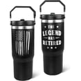thumbnail image 1 of Retirement Gifts for Men Women Coworker The Legend Has Retired Tumbler Farewell,Coworker Leaving,Happy Retirement Gifts 30oz Retirement Gag Gifts Tumbler with Handle and Straw, 1 of 6