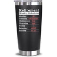 thumbnail image 1 of Retirement Gifts For Men Women - Retired Gifts For Women, Men - Retirement Party Decorations - Fun Retirement Gifts For Women, Men, Retired People, Coworkers, Friends - 20 Oz Tumbler, 1 of 6