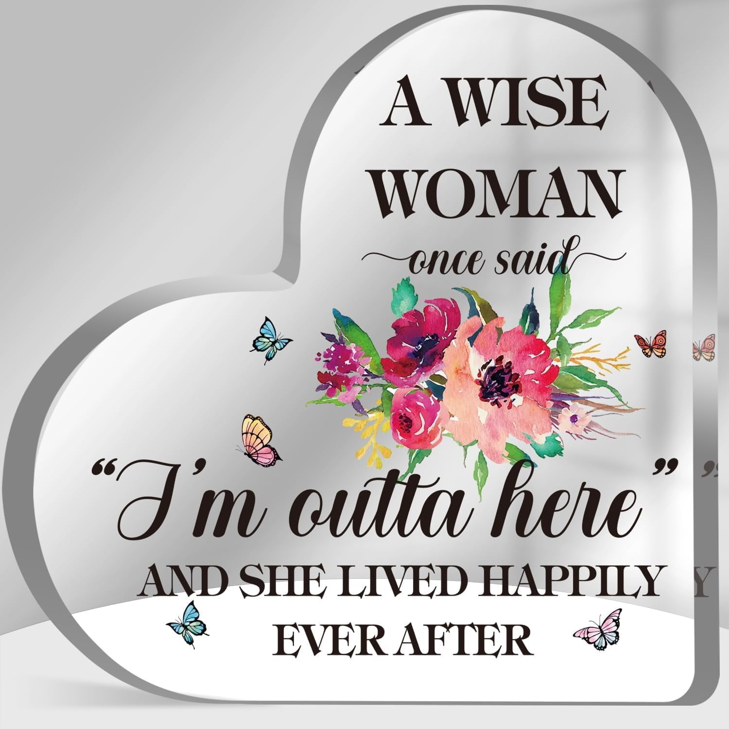 Funny Coffee Mug "A Wise Woman Once Said This" - Gift For Women, Farewell, Birthday, Coworker