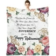 thumbnail image 1 of Retirement Gifts for Women Men 2023 Throw Fleece Blanket 60\u201dx50\u201d Nurse, Social Worker, Teacher Retirement Gifts for Women Grandma Blanket in Home Bed Sofa Chairs Dorm, 1 of 6