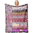 thumbnail image 1 of Retirement Gifts for Women/Men 2024,Happy Retirement Gifts for Women,Best Retired Gifts for Women,Farewell Gifts for Coworkers,Coworker Leaving Gifts for Women,Retirement Throw Blanket 50”x60”, 1 of 5