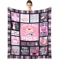 thumbnail image 1 of Retirement Gifts for Women Throw Fleece Blanket 60”x50” Retired Gifts for Nurse, Social Worker, Teacher Retirement Gifts for Coworker Grandma Blanket in Home Bed Sofa Chairs Dorm, 1 of 5