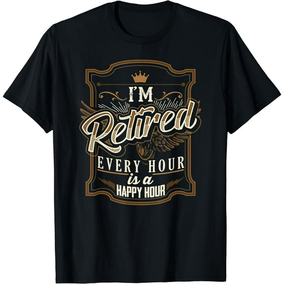 Retirement Gifts for Men Funny I'm Retired T-Shirt