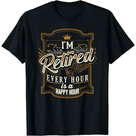 Retirement Gifts for Men Funny I'm Retired T-Shirt