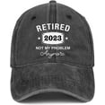 thumbnail image 1 of Retirement Gifts for Men Women 2023 Retired Hat Gift Ideas Embroidered Baseball Cap, 1 of 6