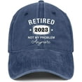 thumbnail image 1 of Retirement Gifts for Men Women 2023 Retired Hat Gift Ideas Embroidered Baseball Cap, 1 of 6