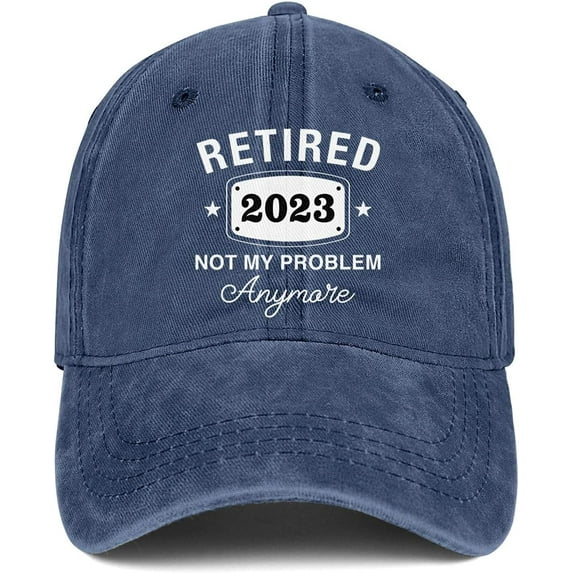 Retirement Gifts for Men Women 2023 Retired Hat Gift Ideas Embroidered Baseball Cap