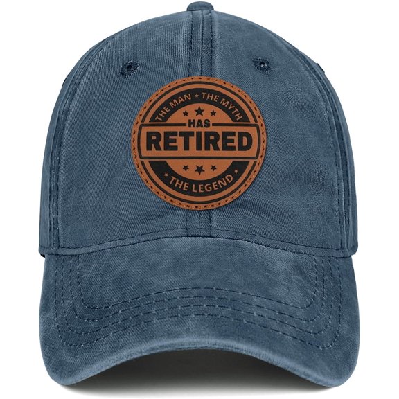 Retirement Gifts for Men Women 2025 Funny Retired Hat Retirement Party Decoration 100% Cotton Baseball Cap