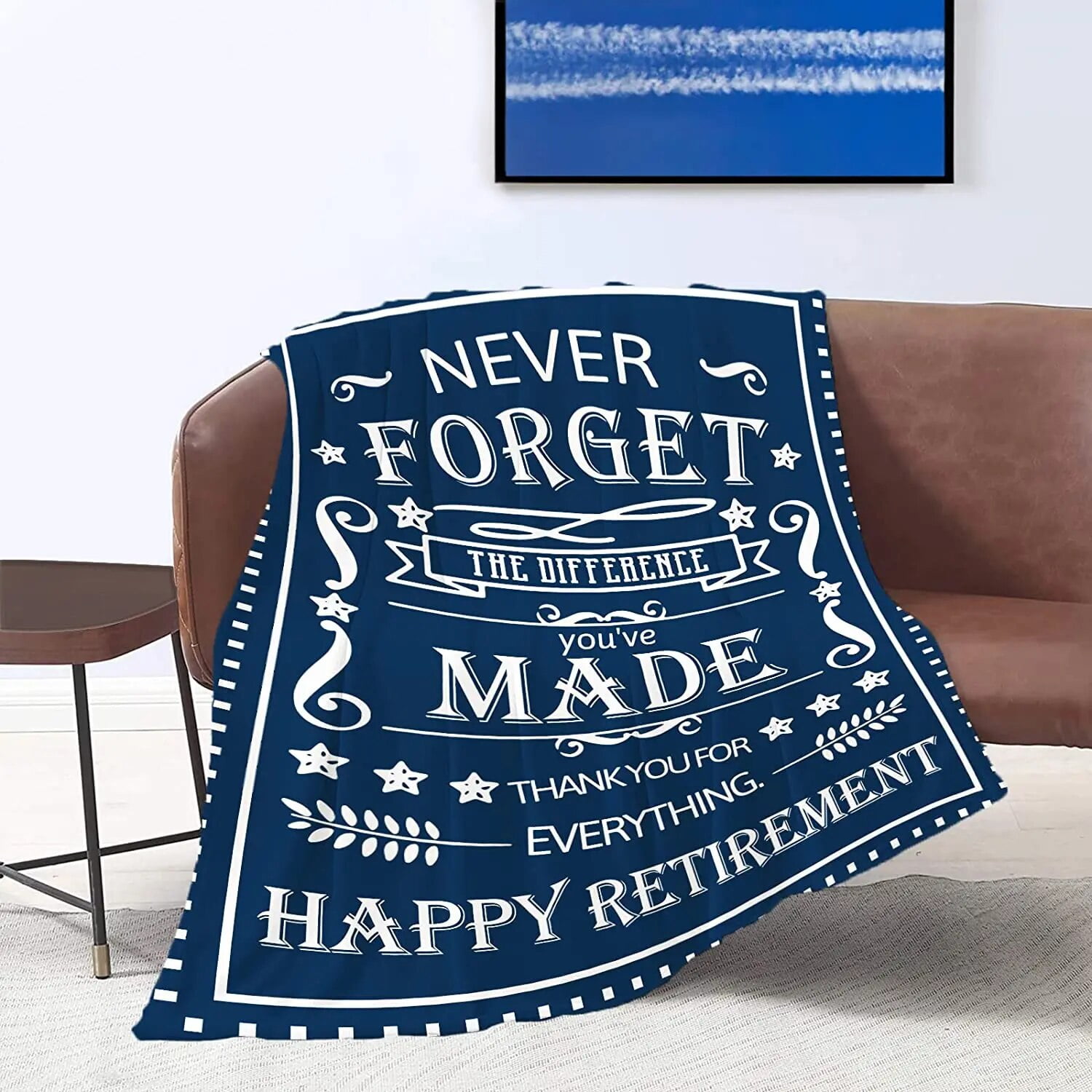 Retirement Gifts for Women Men Retirement Throw Blankets Farewell Gifts