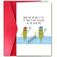 thumbnail image 1 of Retirement Greeting Card for Pickleball Lovers – Fun Design with Playful Pickles – Perfect for Celebrating Retirement and Encouraging Fun, 1 of 2
