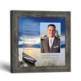 thumbnail image 1 of Retirement Gift for Women, Blue Canoe Photo Frame Keepsake, 1 of 7