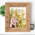 thumbnail image 1 of Retirement Personalized Wooden Frame 8" x 10" Brown (Vertical), 1 of 1
