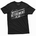 thumbnail image 1 of Retirement Plan Mens T-Shirt Guitar Player Guitarist Tee Shirt Musician Tee (3X-Large Black), 1 of 5