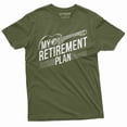 thumbnail image 1 of Retirement Plan Mens T-Shirt Guitar Player Guitarist Tee Shirt Musician Tee (XX-Large Military Green), 1 of 6