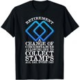 Retirement Plan Stamp Collecting TShirt