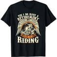 thumbnail image 1 of Retirement Plan To Go Riding Gift Motorcycle Riders Biker T-Shirt, 1 of 5